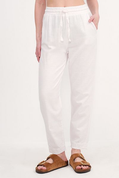 Addax Rope Tied Leg Detailed Trousers PN5134-PNI