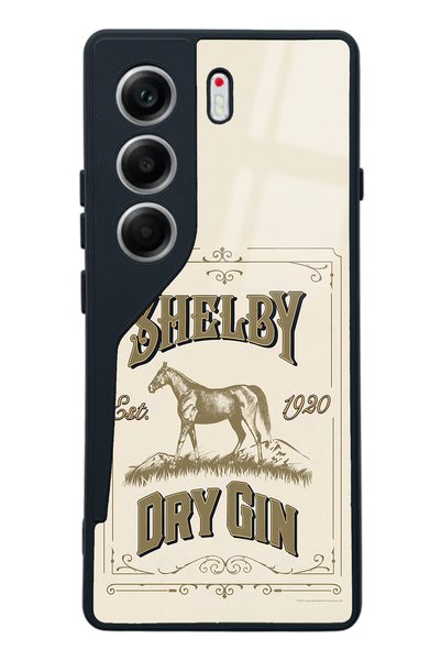 Spoyi غلاف هاتف لامع بتصميم Tecno Camon 40 Peaky Blinders Shelby Dry Gin