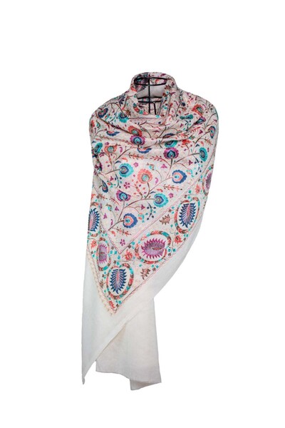 CASHMERE AND SİLK MAWLANA 85% ΚΑΣΜΙΡΙ 15% ΜΕΤΑΞΙ ΚΕΝΤΗΤΟ ΣΑΛΙ