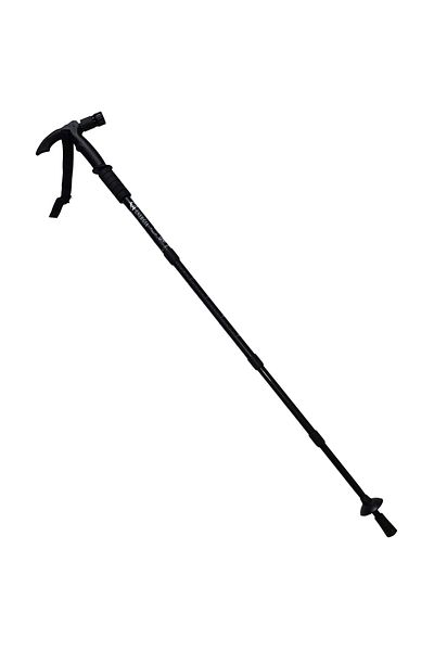 Depox Baston extensibil, Ol Helper, aluminiu, lampă LED, 110 cm, negru