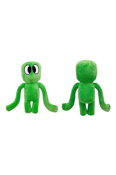 Depox Rainbow Friends Roblox plush toy, Green Friend, 29 cm, green