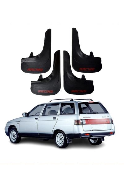 SONİKON LİNE Lada Vega Stw Racing Written 4-Piece Dust Cover Mudguard Mudguard Compatible with All Cases Modified