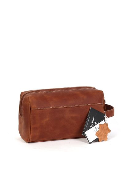 Aka Deri Crazy Tan Handbag 202 R130
