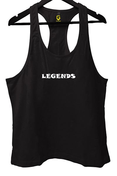 TOP GLORY Legends Printed Gym Fitness Tank Top Athlete Tank Top