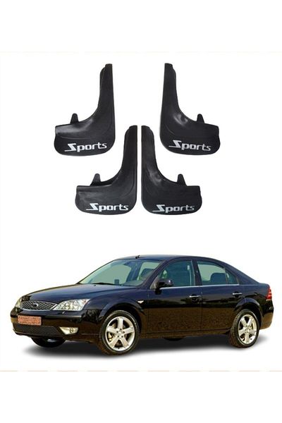 SONİKON LİNE Ford Mondeo 2001-2007 Compatible Sports Written 4-Piece Dust Cover Mudguard Mudguard Modified