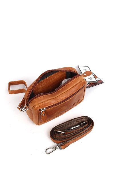 Aka Deri Craz Light Tan Handbag 112 113