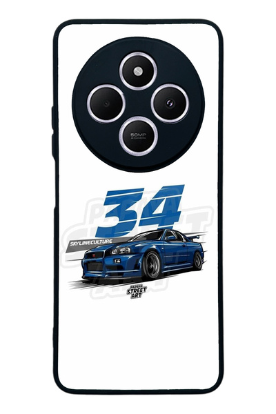 Spoyi Xiaomi Redmi A4 Skyline Design Glossy Phone Case