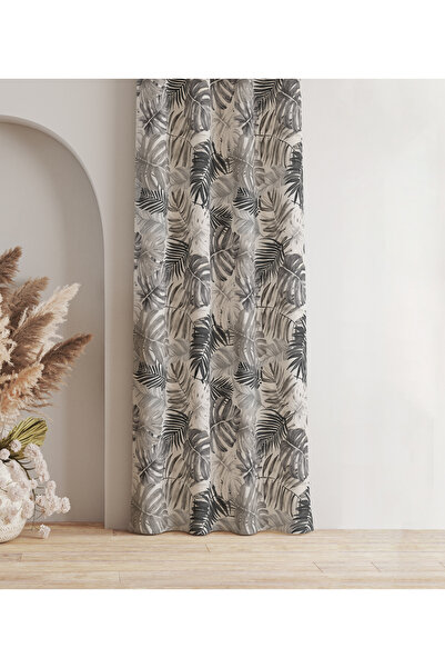 milroma قماش مخملي بنمط حديث، ستارة خلفية مطبوعة – جناح واحد – متوافق مع الكو...