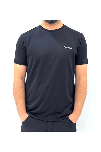 Mudwill Ανδρικό αθλητικό μπλουζάκι με ξηρή αφή Lycra που αναπνέει γρήγορα
