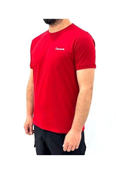 Mudwill Dry-Touch Lycra Breathable Quick Dry Men's Sports T-Shirt