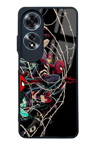 Spoyi Oppo A60 Spider Earth Design Glossy Phone Case