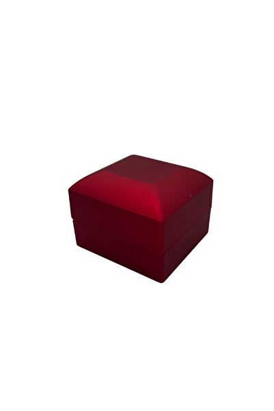 Altınkesesi Işıklı Kırmızı Yüzük Kutusu