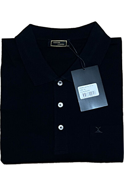 Grand Lavita Plus Size Polo Neck T-shirt