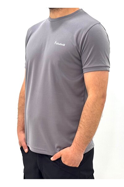 Mudwill Dry-Touch Lycra Breathable Quick Dry Men's Sports T-Shirt