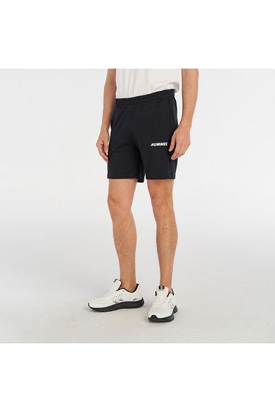 hummel Ανδρικό μαύρο σορτς Elemental Cotton