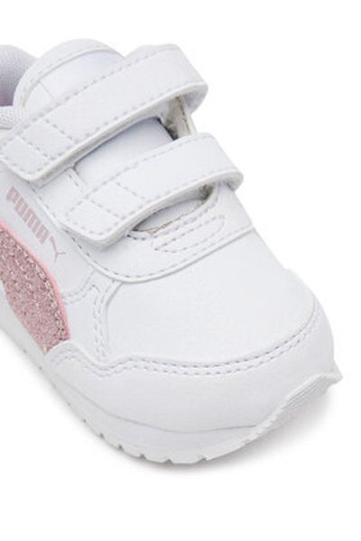 Puma adidași pentru fete 401592 alb