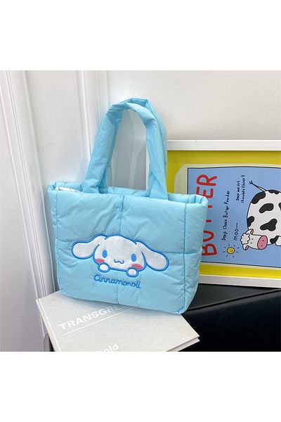 Choice Cinnamoroll Sanrio Down bag Kuromi Cinnamoroll Melody Cartoon Anime Hellokitty Handbag Crossbody Cos