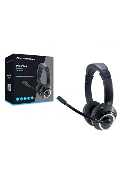CONCEPTRONIC CASTI CASTI CONCEPTRONIC USB POLONA01B, USB, Stereo
