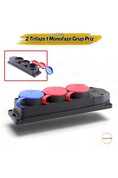 Nms 2 Three Phase 1 Single Phase 3 Multiplier Group Socket Wireless and Combined Covered Terminal Block Rubberized