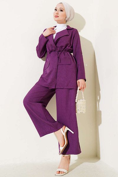 VOLT CLOTHİNG Set jachetă de damă din in