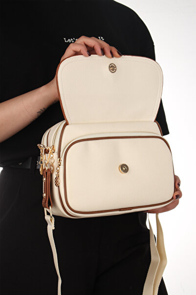By Hakan Jn-43 Women's Baguette Bag Handbags Arm Bag Shoulder Bag Cream