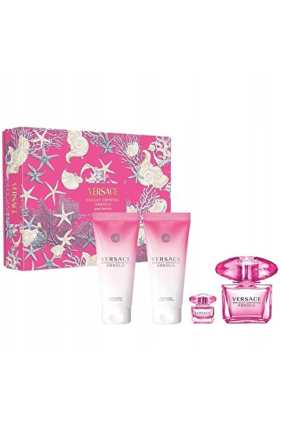 Versace BRIGHT CRYSTAL 90ml EDT SG100+BL100 SET 25