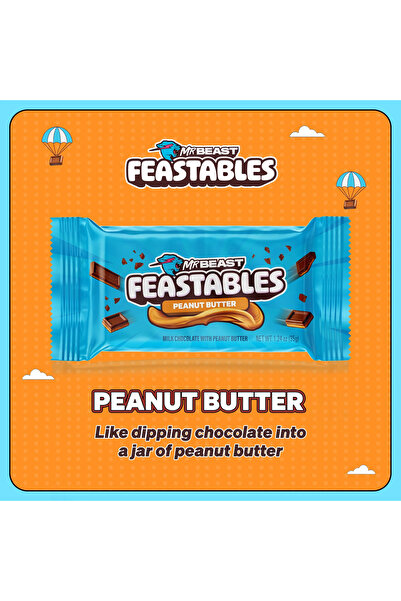 MrBeast Lab MR BEAST FEASTABLES PEANUT BUTTER