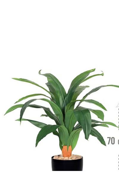 co arma Artificial corn tree, 70cm tall, soft texture, with natural texture, in fiberglass container
