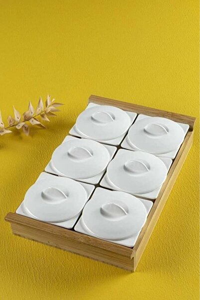 ÇIRPAN EV AROW HERME 6'LI 13 PARÇA PORSELEN KAVALTILIK