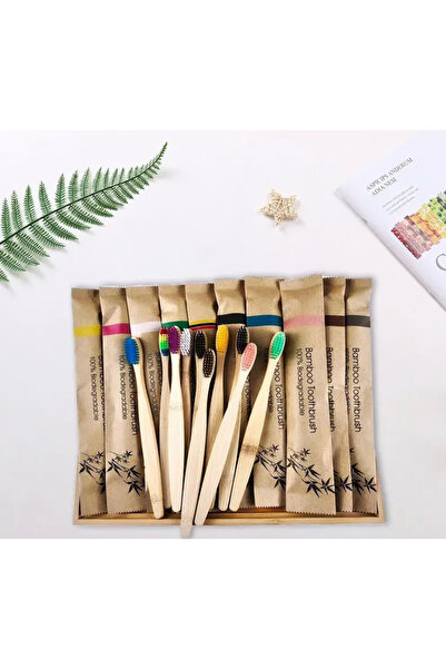 so shine tr 10 Bamboo Toothbrushes