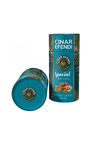 çınar efendi علبة اسطوانة 1000 جرام قهوة خاصة تحتوي على الفستق واللوز والتمر ...