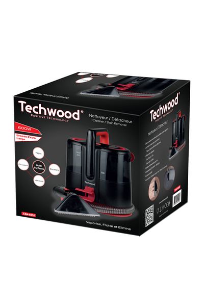 Techwood Vacuum cleaner with washing for carpets, sofas, steam cleaner Techwood TAN-6055, 600W