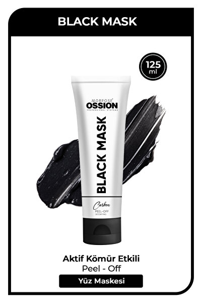 Ossion Premium Barber Peel Off Black Mask 125 Ml
