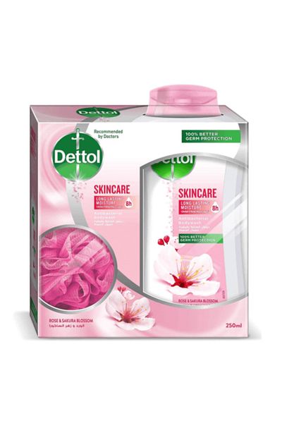 Dettol Dettol Skincare Body Wash with Loofah - 250ml