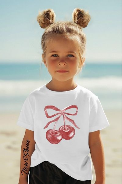 New Shine ΠΑΙΔΙΚΟ T-SHIRT OVERSIZE ΕΚΠΤΩΜΕΝΟ ΚΕΡΑΣΙΑ ΚΟΡΔΕΛΑ
