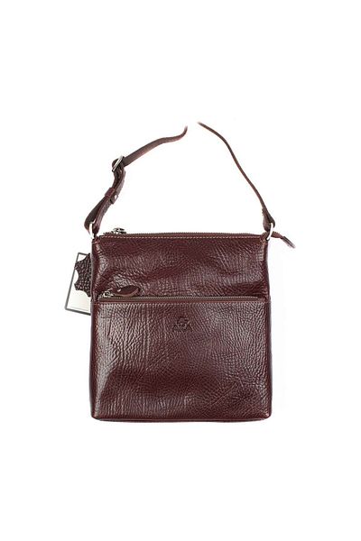 Aka Leather Brown Shoulder Bag 330 61
