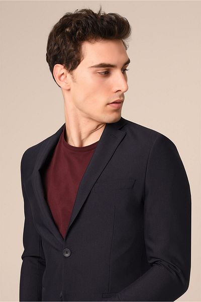 AGUSTİNİ Navy Blue Color 2 Piece Suit, Sports Slim Fit |   Agustini