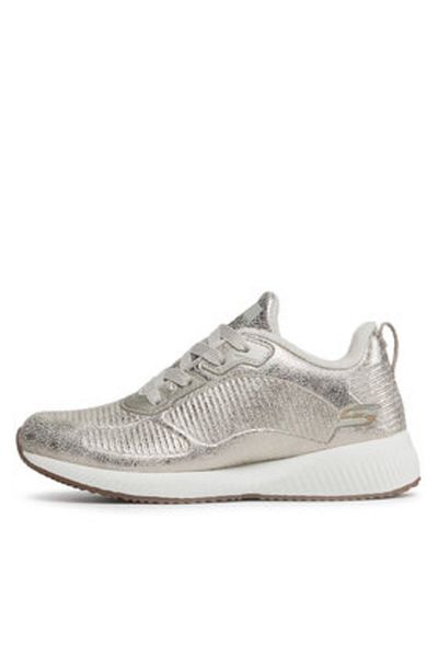 SKECHERS skechers women's sneakers 33155 silver