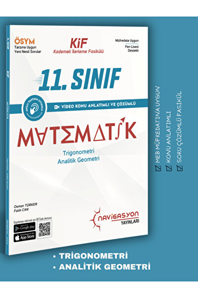 Navigasyon yayınları 11. Sınıf Trigonometri - Analitik Geometri (MEB MÜFREDAT...