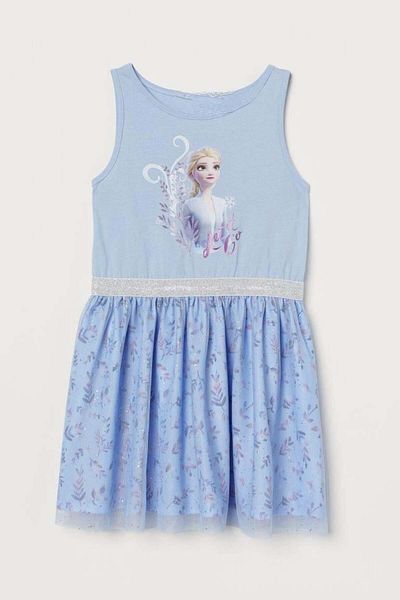 Motebarn Wear Rochie pufoasă tutu pentru fete albastră