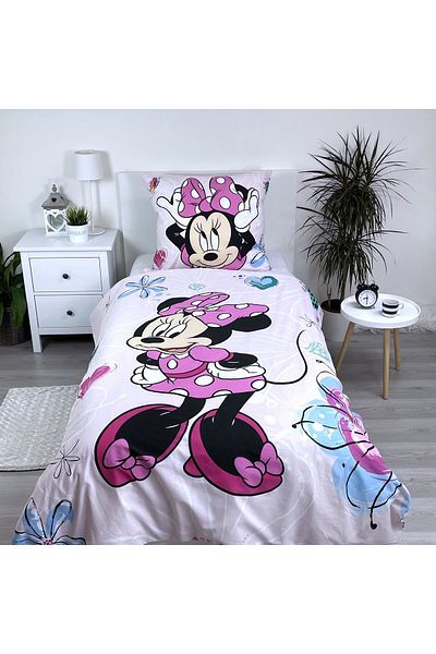 Minnie Mouse 2-piece bedding set, Duvet cover, 160x200 cm, pillowcase, 70x80 cm, Multicolor, Minnie Mouse