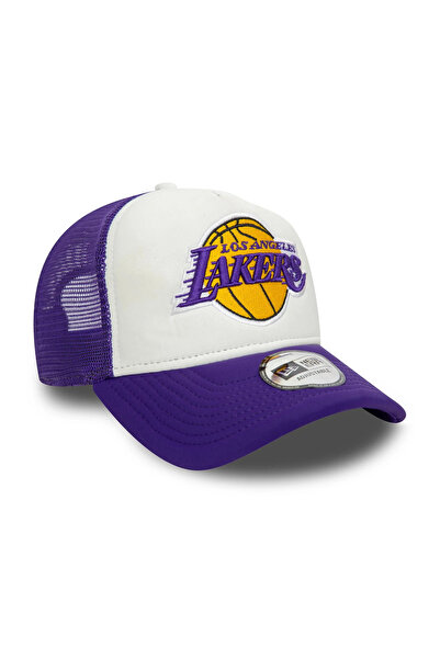 NEW ERA Șapcă de camioner Lila LA Lakers NBA Flower 9FORTY A-Frame