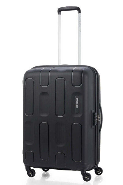 American Tourister ELLIPSO HARD Luggage 68CM TSA BLACK ( 68H*46.5L*29.5W cm)