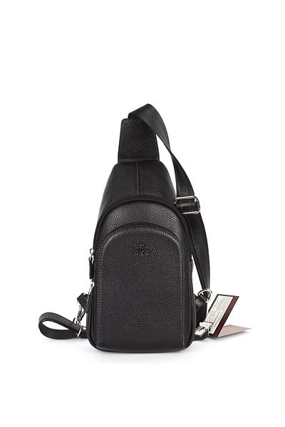 Aka Black Leather Crossbody Bag 314 2