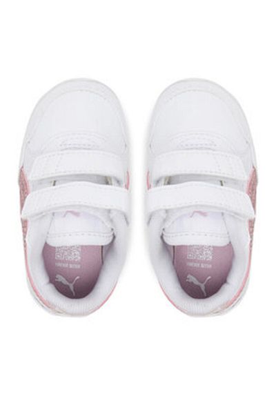Puma adidași pentru fete 401592 alb