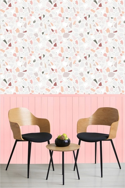 Bigaimaj Фольга для обшивки стін з самоклеючим покриттям, з малюнком під дере...