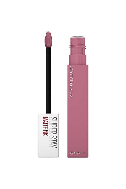 Maybelline New York Ruj de buze rezistent la transfer, Maybelline, Superstay Matte Ink, 180 Revolutionary, 5 ml