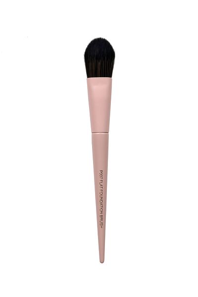 Soho N.Y.C. Pinky Pro P007- Professional Flat, Round Angle Foundation Brush 16.5 cm