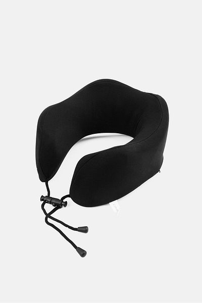 Catherine Malandrino Memory Foam Travel Pillow, Black