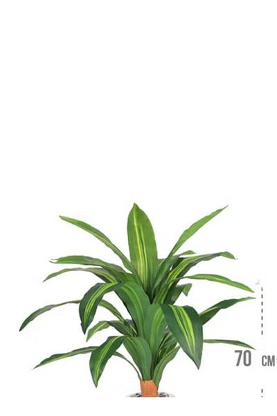 co arma Artificial corn tree, 70cm tall, soft texture, with natural texture, in fiberglass container